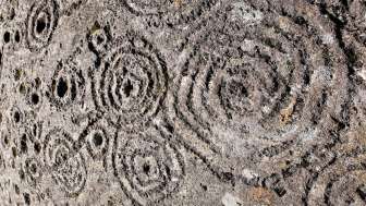 The Carschenna rock carvings near Sils i.D. from the Bronze Age
