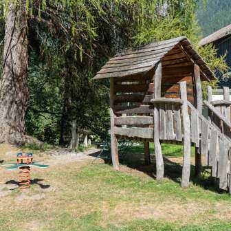 Playhouse on the Andeer playground