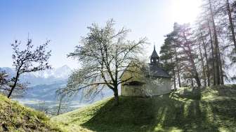 The chapel of St. Mary Magdalene in Paspels