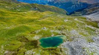 The Lai Grand in the Anarosa moor landscape