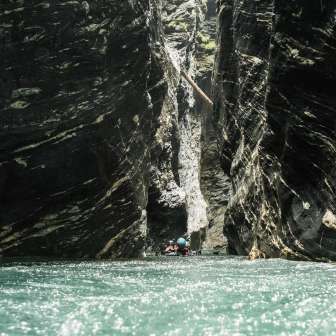 Canyoning in the Viamala Gorge