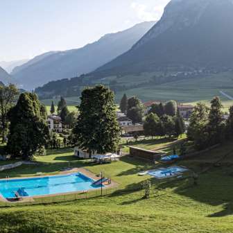 The Andeer outdoor pool