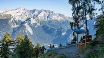 Sardona viewpoint near Feldis