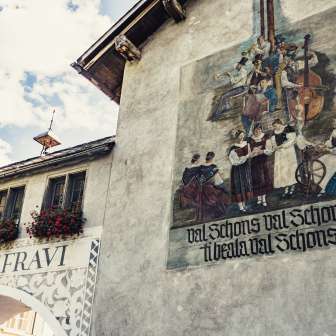 The Hotel Fravi in Andeer