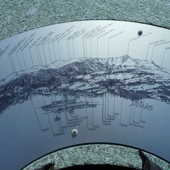 Feldis-Mutta chairlift mountain station viewpoint