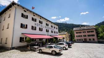 The Hotel Bodenhaus in summer The Hotel Bodenhaus in summer