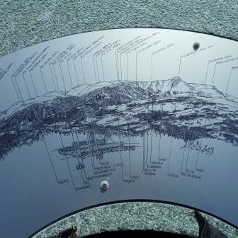 Feldis-Mutta chairlift mountain station viewpoint