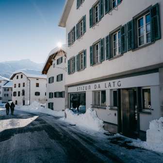 Andeer in winter