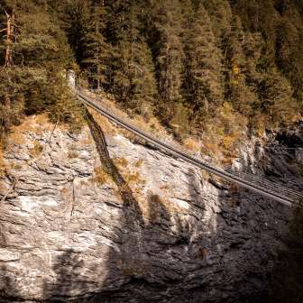 The traverser bridge in fall