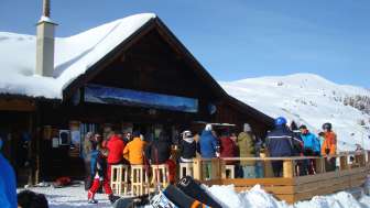 The Älplibar in the Sarn Heinzenberg ski area