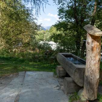 Fountain on the Andeer playground