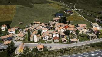 Hinterrhein in summer