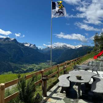 View from the terrace of Ustreia Orta