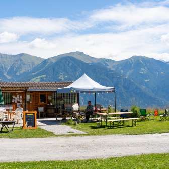 The Kafi Stübali from the pitch +plus+ in Sarn