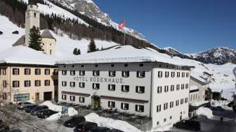 The Hotel Bodenhaus in summer