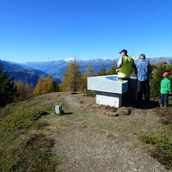 Feldis-Mutta chairlift mountain station viewpoint