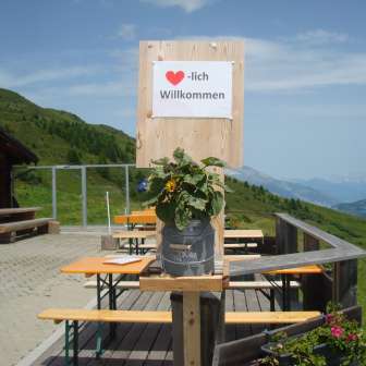 Terrace of the Älpli Sarn
