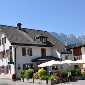 Outdoor area of the Gasthaus Waldheim