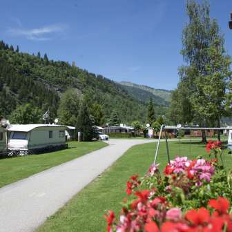 Caming Andeer in summer