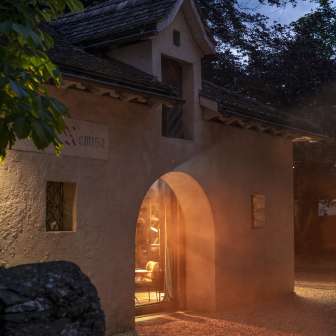 Entrance area of the Vegi Restuarant Oz in Fürstenau