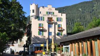 The Hotel Fravi in Andeer