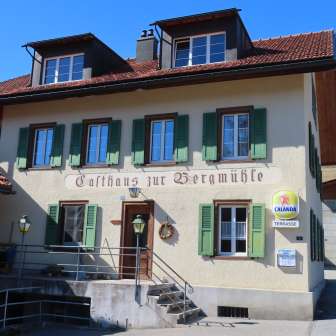 The Bergmühle restaurant in Masein