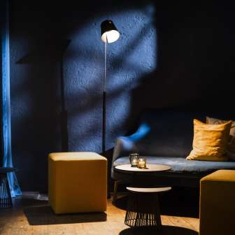 The stylishly furnished Vegi Restuarant Oz in Fürstenau