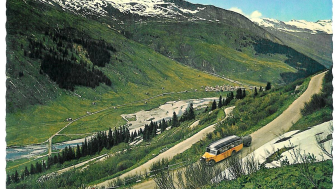2026 Guided tour of Hinterrhein In the hairpin bends above Hinterrhein Photo Edizione Engelberger Stans