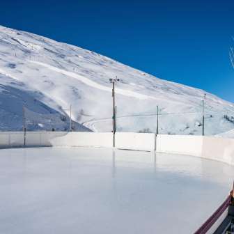 The Avers-Juppa natural ice rink