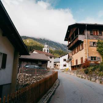 Innerferrera in the fall