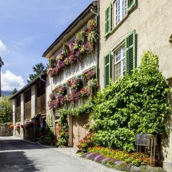 The alleys of Fürstenau