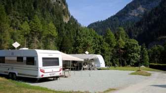Camping Rania in winter