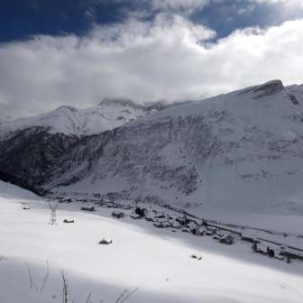 Hinterrhein in winter