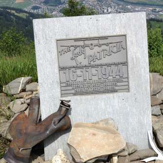 The memorial stone of Lady Patricia