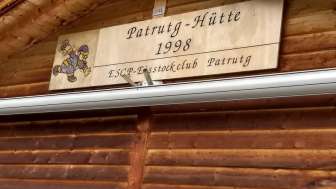 The Patrutg hut in Oberurmein The Patrutg hut in Oberurmein