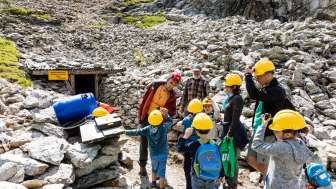 Field Trip to the Alp Taspegn Silver Mines