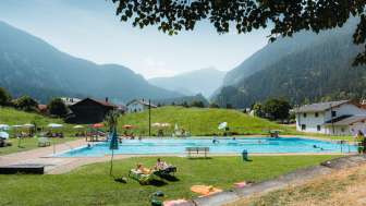The Andeer outdoor pool