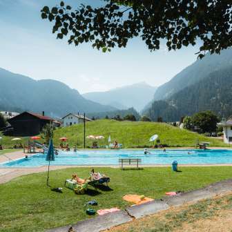 The Andeer outdoor pool