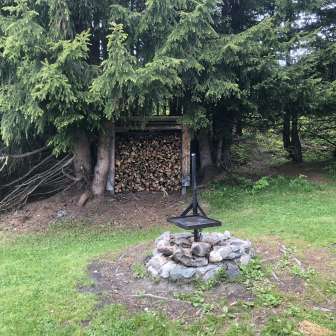 Fireplace Bruchalp Tschappina