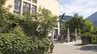The café in Haus Viadi in Fürstenaubruck The café in Haus Viadi in Fürstenaubruck