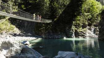 The Pùnt da Suransuns in the Viamala Gorge