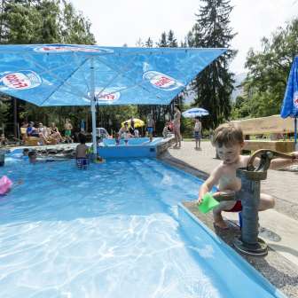 The children's pool at Badi Thusis