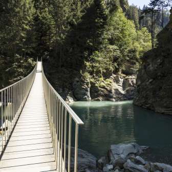 The Pùnt da Suransuns in the Viamala Gorge