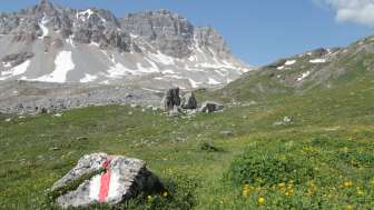 Guided hike to Piz Vizan Guided hike to Piz Vizan