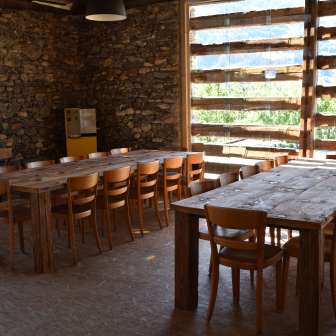 Large tables where shared experiences are created