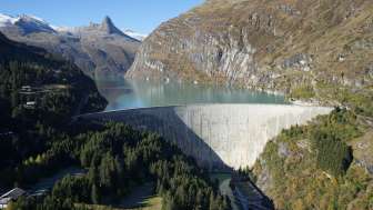 The Zervreila dam