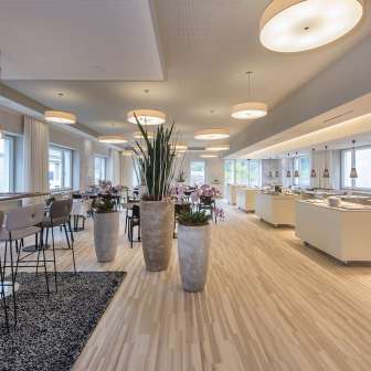 The "1848" restaurant in the Hotel Weiss Kreuz Thusis