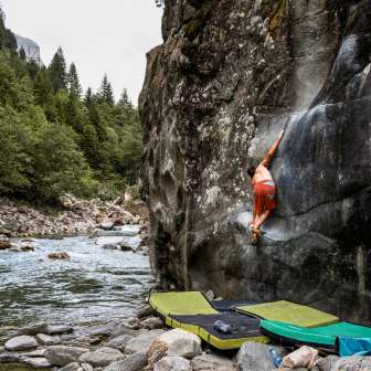 Boulderers in Magic Wood