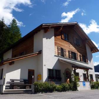 The Alpenrose inn in Innerferrera
