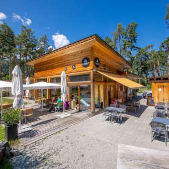 The Viamala restaurant at TCS Camping Thusis Viamala